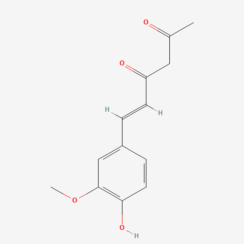 (5E)-6-(4-Hydroxy-3-methoxyphenyl)-5-hexene-2,4-dione (CAS: 189181-53-1) - Related Chemical Product