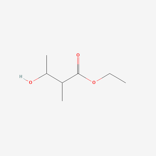 3-Hydroxy-2-methylbutanoic Acid (CAS: 27372-03-8) - Chemical Structure and Molecular Formula 