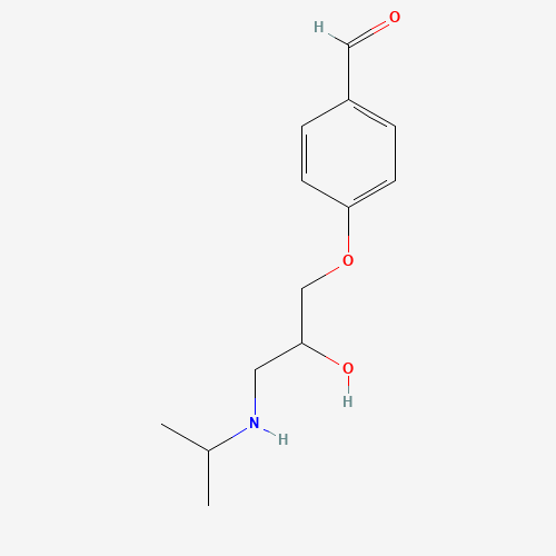 4-[2-Hydroxy-3-[(1-methylethyl)amino]propoxy]benzaldehyde (CAS: 29122-74-5) - Related Chemical Product