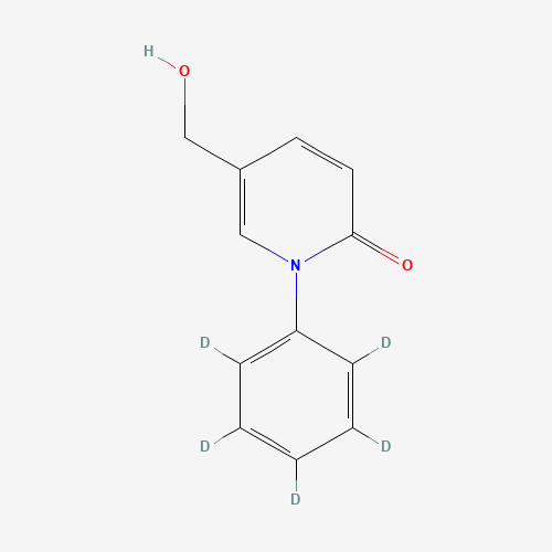 5-Hydroxymethyl-N-phenyl-2-1H-pyridone-d5 (CAS: 1020719-52-1) - Related Chemical Product