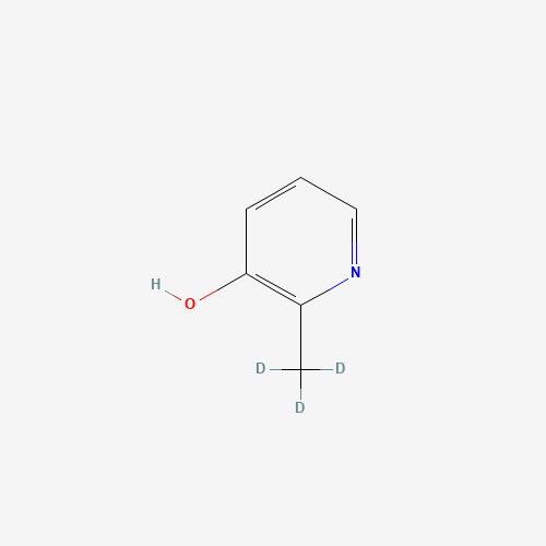 3-Hydroxy-2-methylpyridine-d3 (CAS: 1185315-05-2) - Chemical Structure and Molecular Formula 