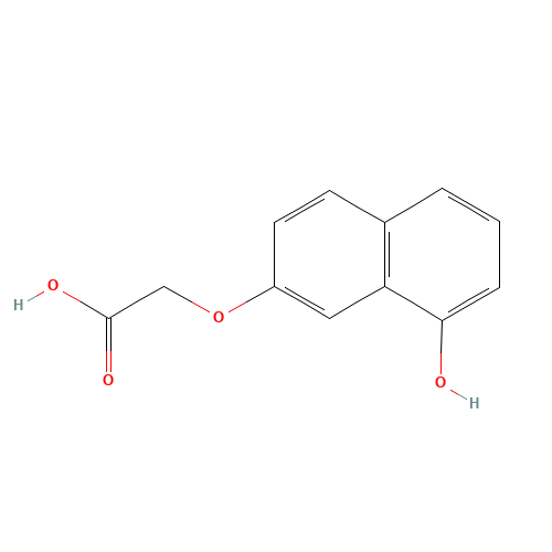 2-[(8-Hydroxy-2-naphthalenyl)oxy]acetic Acid (CAS: 72836-77-2) - Related Chemical Product
