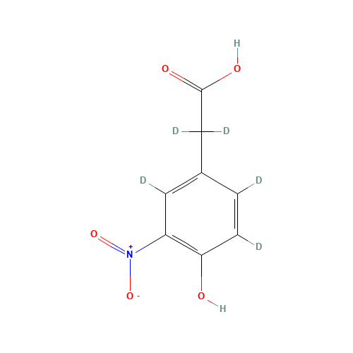 4-Hydroxy-3-nitrophenylacetic Acid-d5 (CAS: 929709-59-1) - Related Chemical Product