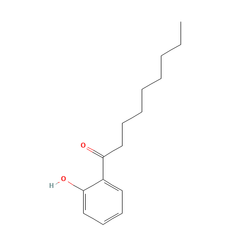 2'-Hydroxynonanophenone (CAS: 22362-60-3) - Chemical Structure and Molecular Formula 