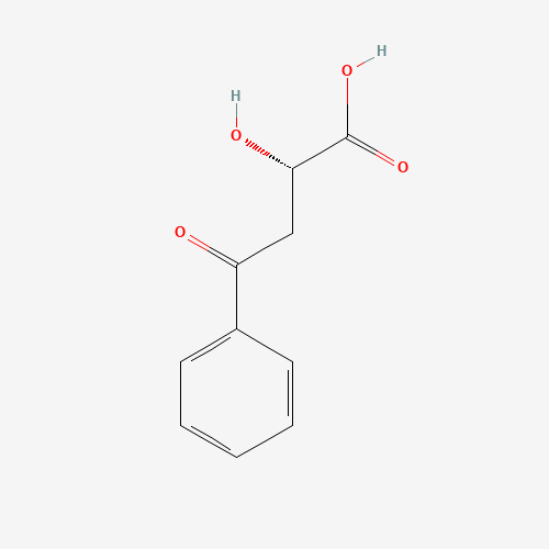 2-(S)-Hydroxy-4-oxo-4-phenylbutyric Acid (CAS: 146912-63-2) - Chemical Structure and Molecular Formula 