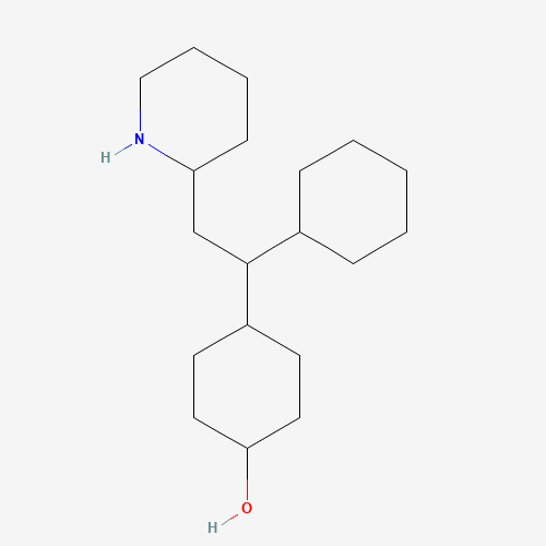 trans-Hydroxy Perhexiline (CAS: 917877-74-8) - Chemical Structure and Molecular Formula 