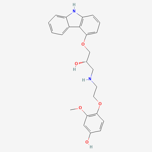 (S)-(-)-4'-Hydroxyphenyl Carvedilol (CAS: 1217853-93-4) - Related Chemical Product