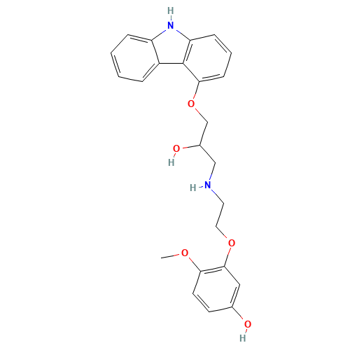 5'-Hydroxyphenyl Carvedilol (CAS: 142227-51-8) - Related Chemical Product
