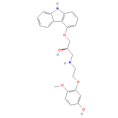 (R)-(+)-5'-Hydroxyphenyl Carvedilol (CAS: 1217757-71-5) - Related Chemical Product