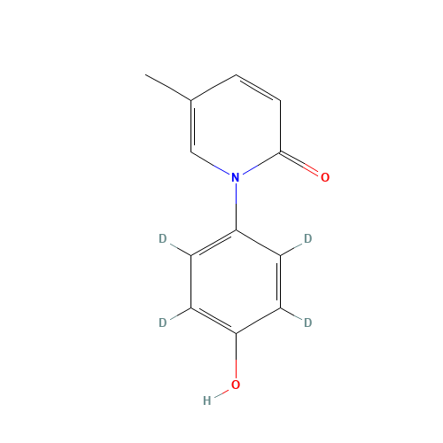N-(4-Hydroxyphenyl)-5-methyl-2-1H-pyridone-d4 (CAS: 1188263-50-4) - Related Chemical Product