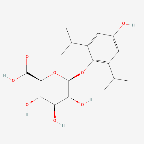 4-Hydroxy Propofol 1-O-b-D-Glucuronide (CAS: 114991-25-2) - Related Chemical Product