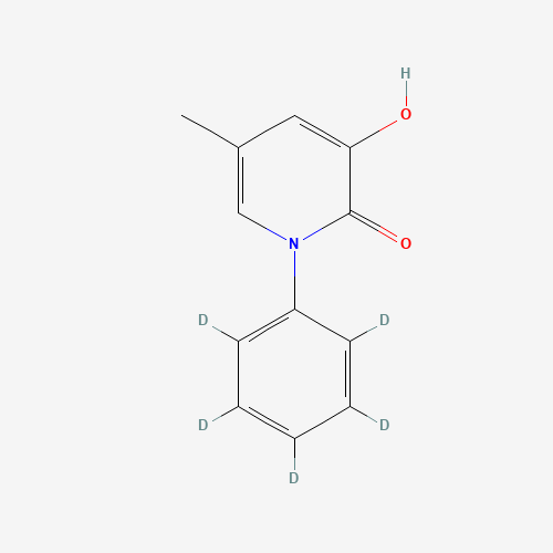 3-Hydroxy-5-methyl-N-phenyl-2-1H-pyridone-d5 (CAS: 1020719-53-2) - Related Chemical Product