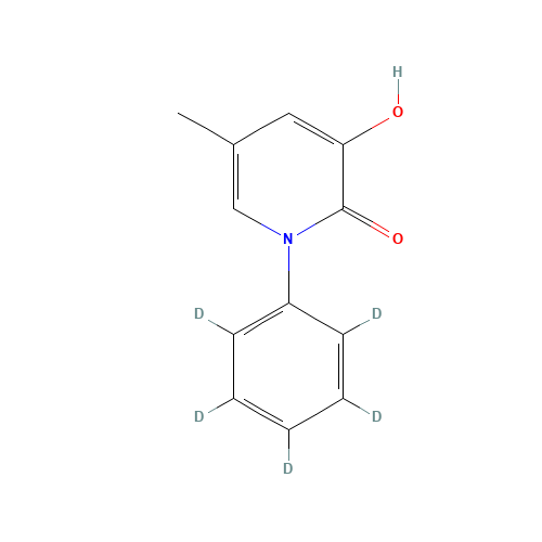 3-Hydroxy-5-methyl-N-phenyl-2-1H-pyridone-d5 (CAS: 1020719-53-2) - Related Chemical Product