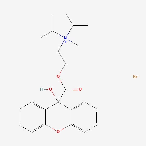 9-Hydroxy Propantheline Bromide (CAS: 93446-02-7) - Chemical Structure and Molecular Formula 