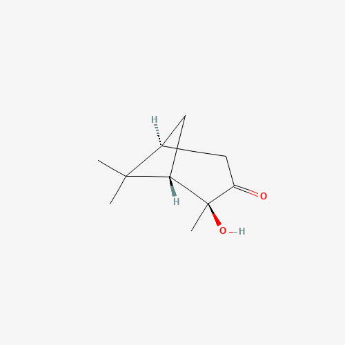 (-)-(1S,2S,5S)-2-Hydroxy-3-pinanone (CAS: 1845-25-6) - Chemical Structure and Molecular Formula 
