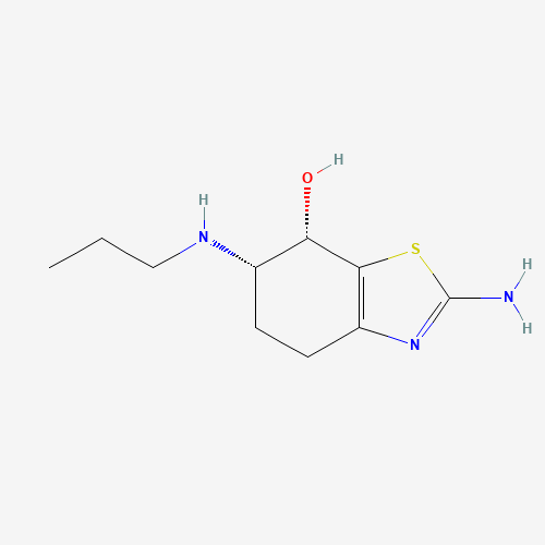 rac-cis-7-Hydroxy Pramipexole (CAS: 1001648-71-0) - Chemical Structure and Molecular Formula 