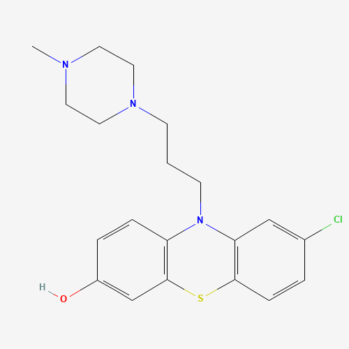 7-Hydroxy Prochlorperazine (CAS: 52172-19-7) - Chemical Structure and Molecular Formula 