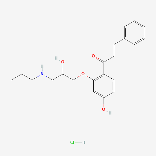 4-Hydroxy Propafenone Hydrochloride (CAS: 86383-31-5) - Related Chemical Product