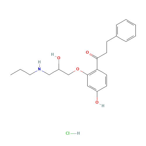4-Hydroxy Propafenone Hydrochloride (CAS: 86383-31-5) - Related Chemical Product