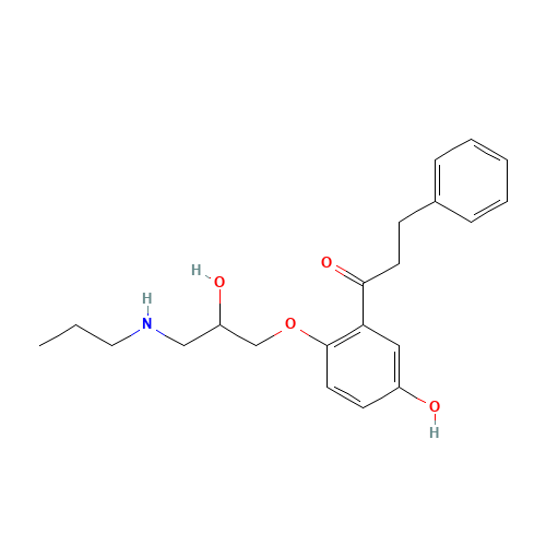 5-Hydroxy Propafenone Hydrochloride (CAS: 86384-10-3) - Related Chemical Product