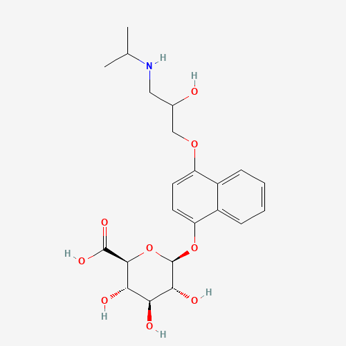 4-Hydroxy Propranolol b-D-Glucuronide (Mixture of Diastereomers) (CAS: 94731-13-2) - Related Chemical Product