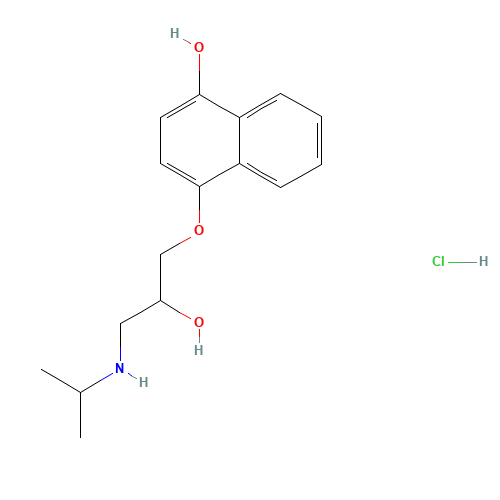 rac-4-Hydroxy Propranolol Hydrochloride (CAS: 14133-90-5) - Related Chemical Product