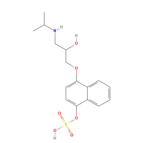 rac 4'-Hydroxy Propranolol Sulfate (CAS: 87075-33-0) - Related Chemical Product