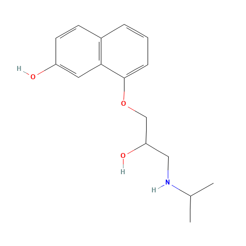 rac 7-Hydroxy Propranolol (CAS: 81907-81-5) - Related Chemical Product