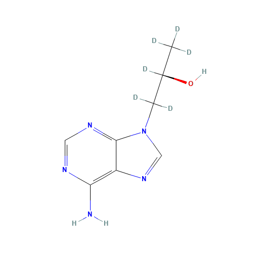 9-[2-(Hydroxypropyl-d6] Adenine (CAS: 1020719-54-3) - Related Chemical Product