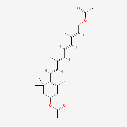 rac all-trans  3-(Acetyloxy) Retinol Acetate (CAS: 76686-33-4) - Related Chemical Product