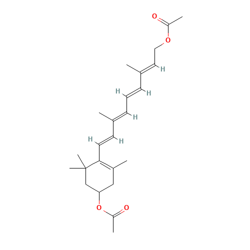 rac all-trans  3-(Acetyloxy) Retinol Acetate (CAS: 76686-33-4) - Related Chemical Product
