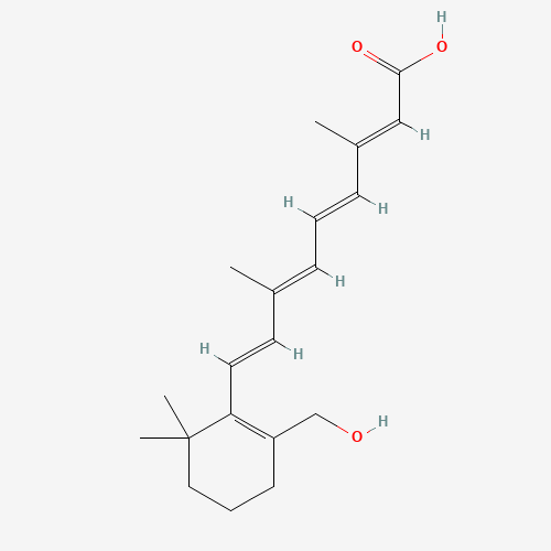 all-trans-18-Hydroxy Retinoic Acid (CAS: 63531-93-1) - Chemical Structure and Molecular Formula 