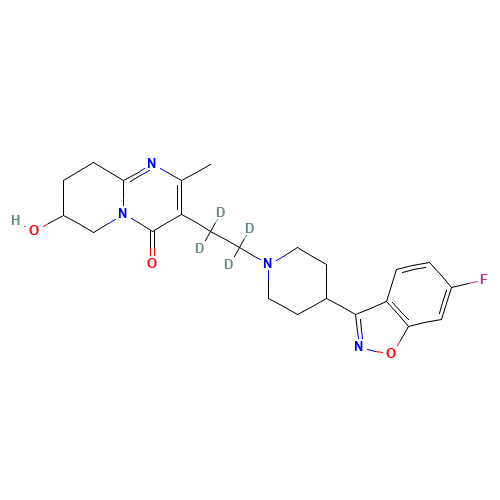 7-Hydroxy Risperidone-d4 (CAS: 1215454-04-8) - Related Chemical Product