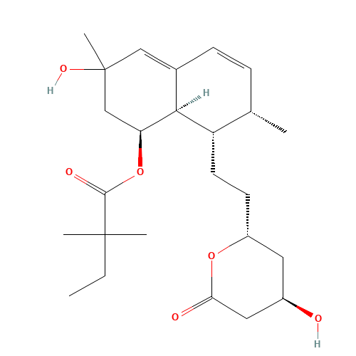 6'-Hydroxy Simvastatin (CAS: 134523-09-4) - Related Chemical Product