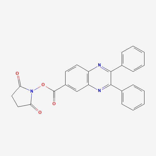 N-Hydroxysuccinimidyl-2,3-diphenylquinoxaline-6-carboxylate (CAS: 887406-55-5) - Related Chemical Product