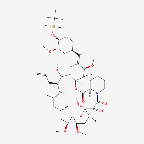 5-Hydroxy-33-tert-butyldimethylsilyloxy-iso-FK-506 (CAS: 134556-79-9) - Related Chemical Product