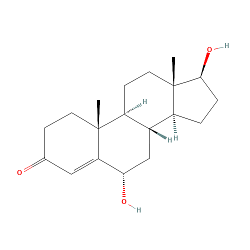 6a-Hydroxy Testosterone (CAS: 2944-87-8) - Chemical Structure and Molecular Formula 