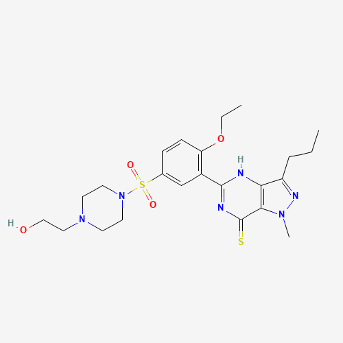 Hydroxythiohomo Sildenafil (CAS: 479073-82-0) - Related Chemical Product