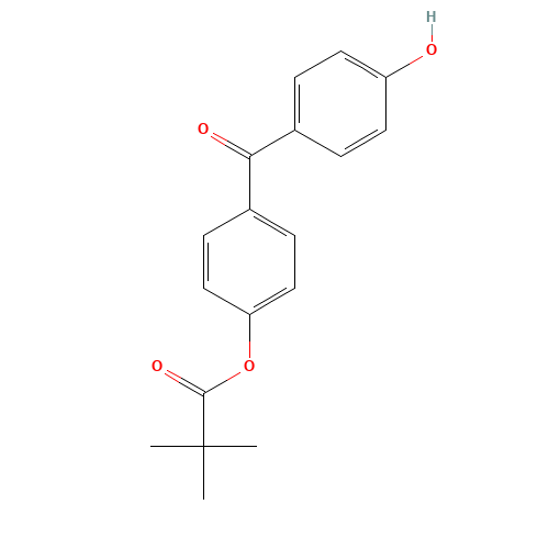 4-Hydroxy-4'-(trimethylacetoxy)benzophenone (CAS: 114031-67-3) - Related Chemical Product