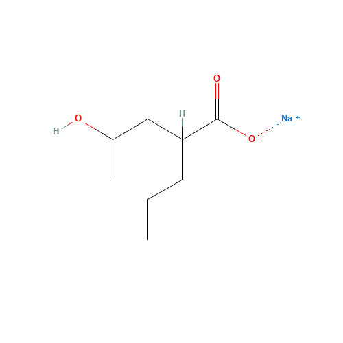 4-Hydroxy Valproic Acid Sodium Salt (CAS: 1216888-06-0) - Related Chemical Product
