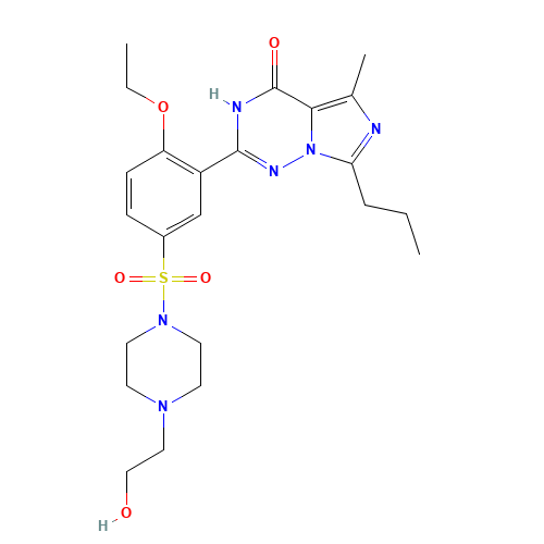 Hydroxy Vardenafil (CAS: 224785-98-2) - Related Chemical Product