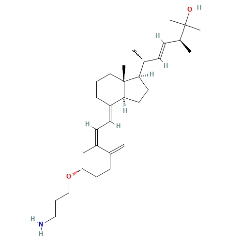 25-Hydroxy Vitamin D2 3,3'-Aminopropyl Ether (CAS: 932023-11-5) - Related Chemical Product