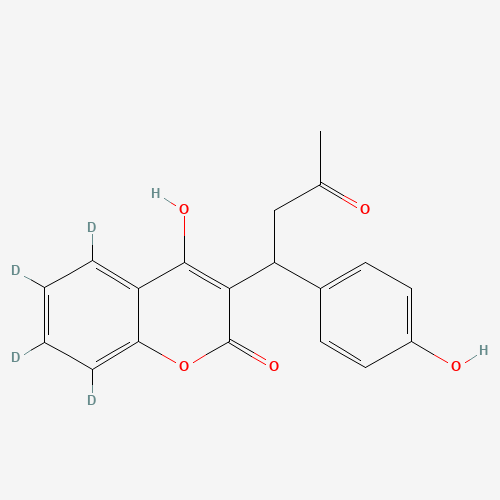 4'-Hydroxy Warfarin-d4 (CAS: 94820-63-0) - Related Chemical Product