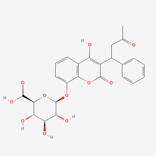 8-Hydroxy Warfarin b-D-Glucuronide (CAS: 1007224-60-3) - Related Chemical Product