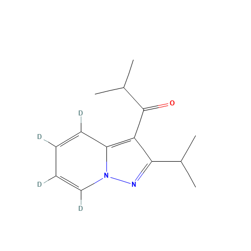 Ibudilast-d3 (Major) (CAS: 102064-45-9) - Chemical Structure and Molecular Formula 