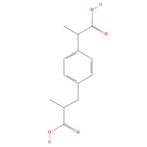 Ibuprofen Carboxylic Acid (CAS: 15935-54-3) - Related Chemical Product