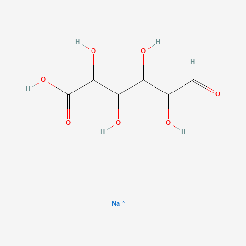 L-Iduronic Acid Sodium Salt (CAS: 61199-83-5) - Chemical Structure and Molecular Formula 