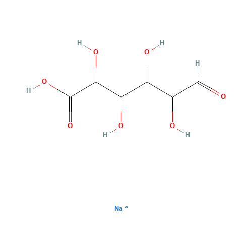 L-Iduronic Acid Sodium Salt (CAS: 61199-83-5) - Chemical Structure and Molecular Formula 