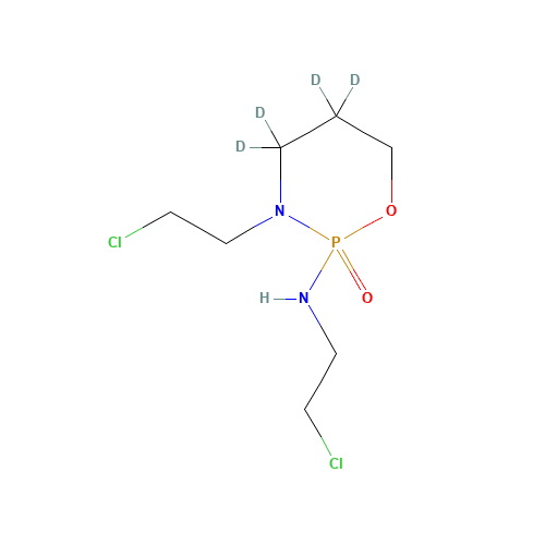 Ifosfamide-d4 (CAS: 1189701-13-0) - Chemical Structure and Molecular Formula 