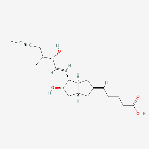 Iloprost (CAS: 78919-13-8) - Chemical Structure and Molecular Formula 